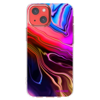 Picasee átlátszó szilikon tok az alábbi mobiltelefonokra Apple iPhone 13 mini - Electric