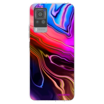 Picasee átlátszó szilikon tok az alábbi mobiltelefonokra Vivo X60 Pro 5G - Electric