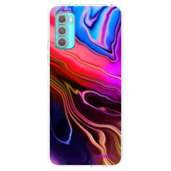 Picasee átlátszó szilikon tok az alábbi mobiltelefonokra Motorola Moto G60 - Electric