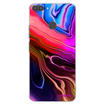 Picasee átlátszó szilikon tok az alábbi mobiltelefonokra Huawei P Smart - Electric