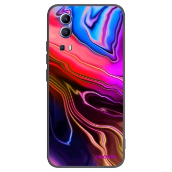 Picasee fekete szilikon tok az alábbi mobiltelefonokra Vivo Y52 5G - Electric