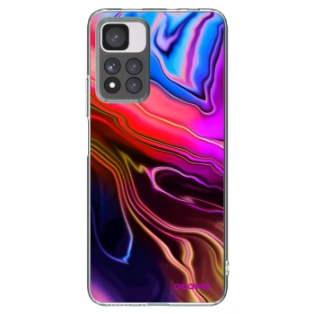 Picasee átlátszó szilikon tok az alábbi mobiltelefonokra Xiaomi Redmi Note 11 Pro+ 5G - Electric