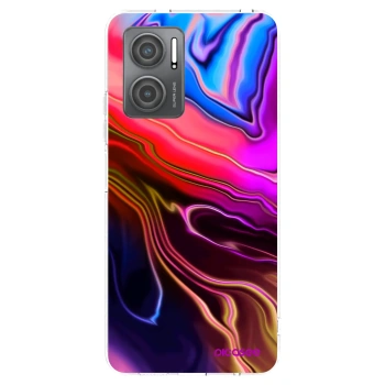 Picasee átlátszó szilikon tok az alábbi mobiltelefonokra Xiaomi Redmi 10 5G - Electric