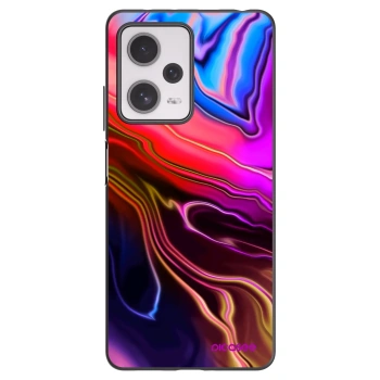 Picasee fekete szilikon tok az alábbi mobiltelefonokra Xiaomi Redmi Note 12 Pro+ 5G - Electric