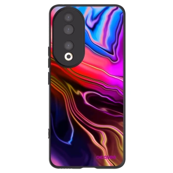 Picasee fekete szilikon tok az alábbi mobiltelefonokra Honor 90 5G - Electric
