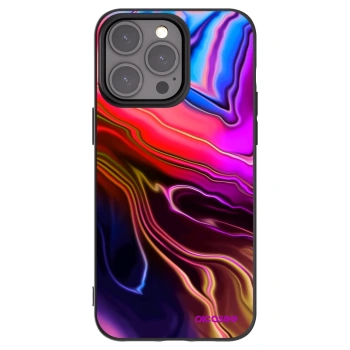 Picasee fekete szilikon tok az alábbi mobiltelefonokra Apple iPhone 15 Pro Max - Electric