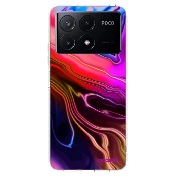 Picasee átlátszó szilikon tok az alábbi mobiltelefonokra Xiaomi Poco X6 Pro - Electric