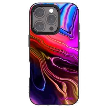 Picasee fekete szilikon tok az alábbi mobiltelefonokra Apple iPhone 16 Pro - Electric