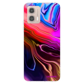 Picasee átlátszó szilikon tok az alábbi mobiltelefonokra Motorola Moto G53 5G - Electric