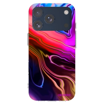 Picasee átlátszó szilikon tok az alábbi mobiltelefonokra Apple iPhone 17 Pro - Electric