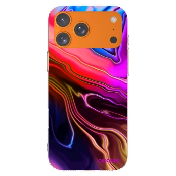 Picasee átlátszó szilikon tok az alábbi mobiltelefonokra Apple iPhone 17 Pro Max - Electric