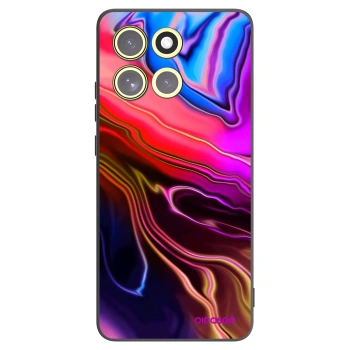 Picasee fekete szilikon tok az alábbi mobiltelefonokra Motorola Moto G86 Power 5G - Electric
