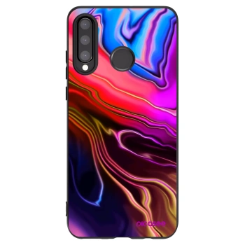 Picasee fekete szilikon tok az alábbi mobiltelefonokra Huawei P30 Lite - Electric