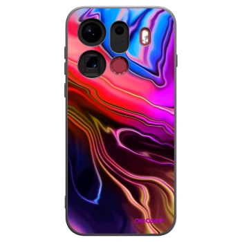Picasee fekete szilikon tok az alábbi mobiltelefonokra OPPO Find X9 Pro - Electric