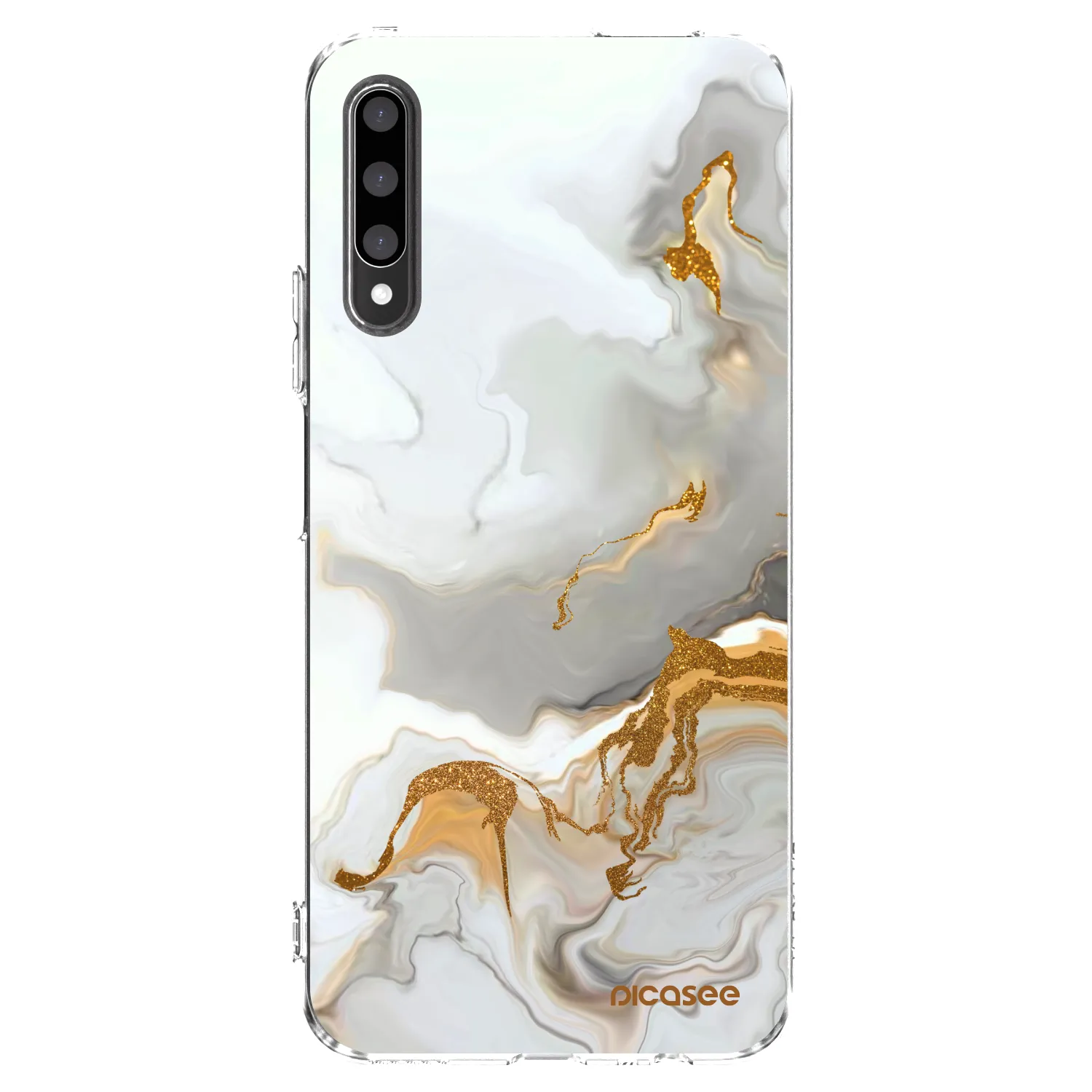 Picasee átlátszó szilikon tok az alábbi mobiltelefonokra Honor 9X Pro - Her