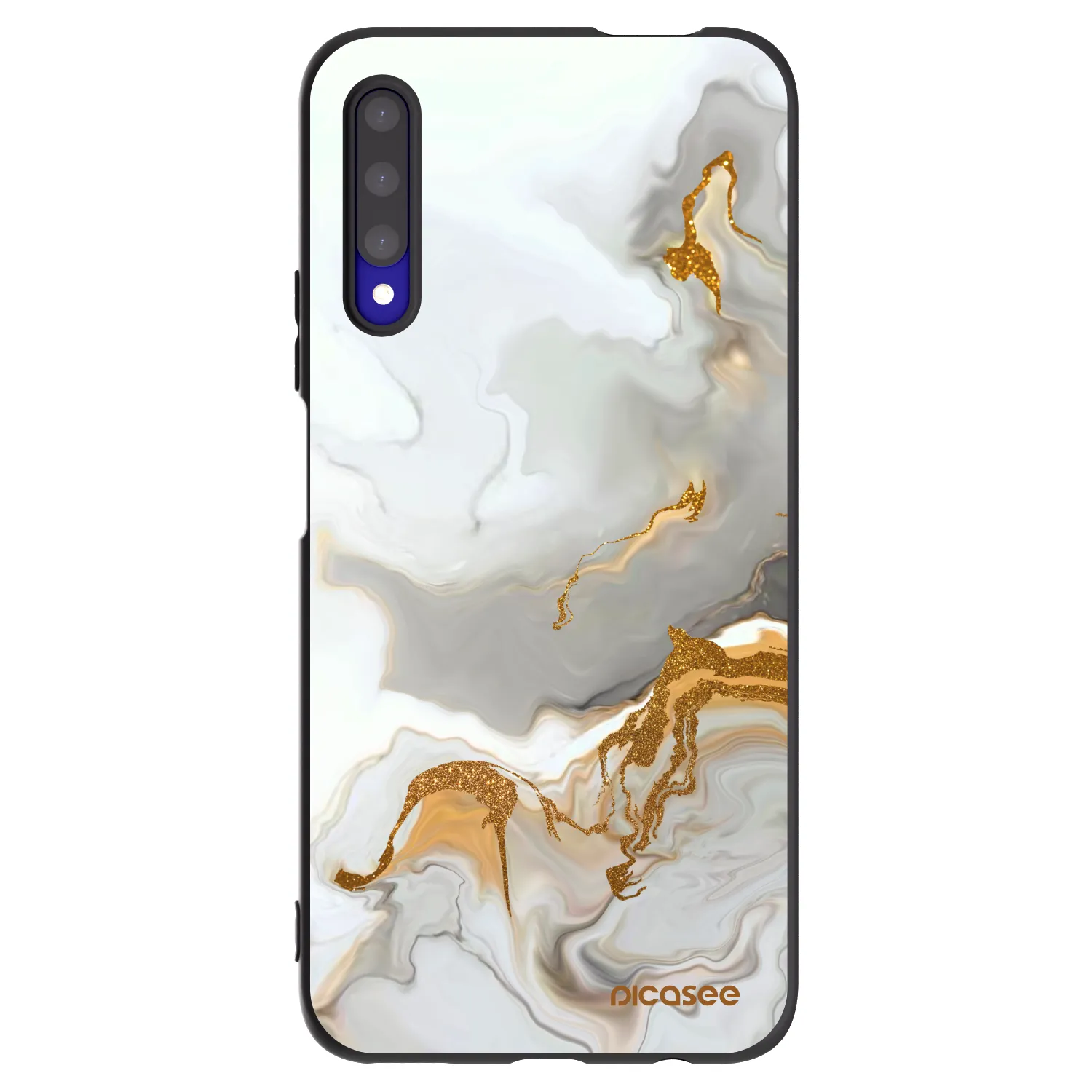 Picasee fekete szilikon tok az alábbi mobiltelefonokra Honor 9X Pro - Her