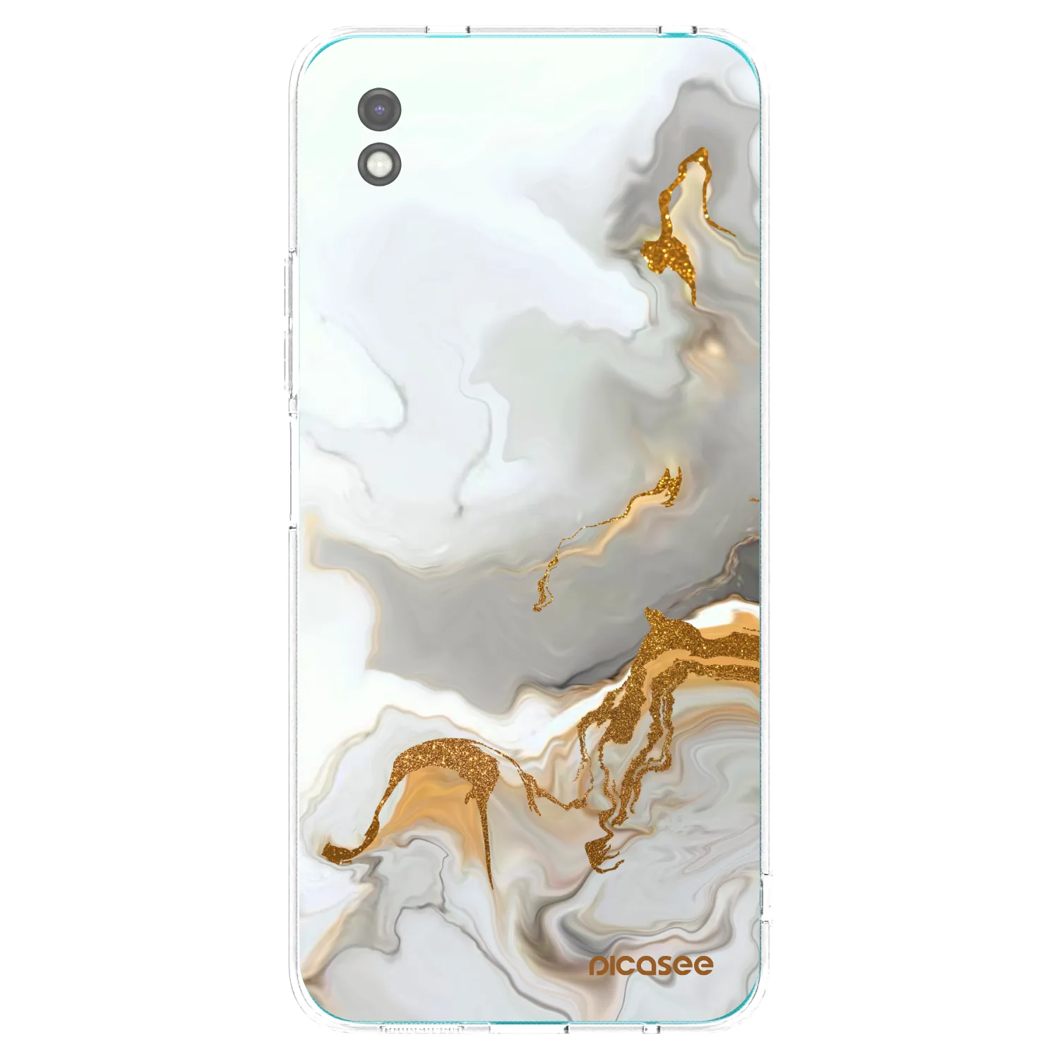 Picasee fekete szilikon tok az alábbi mobiltelefonokra Xiaomi Redmi 9A - Her