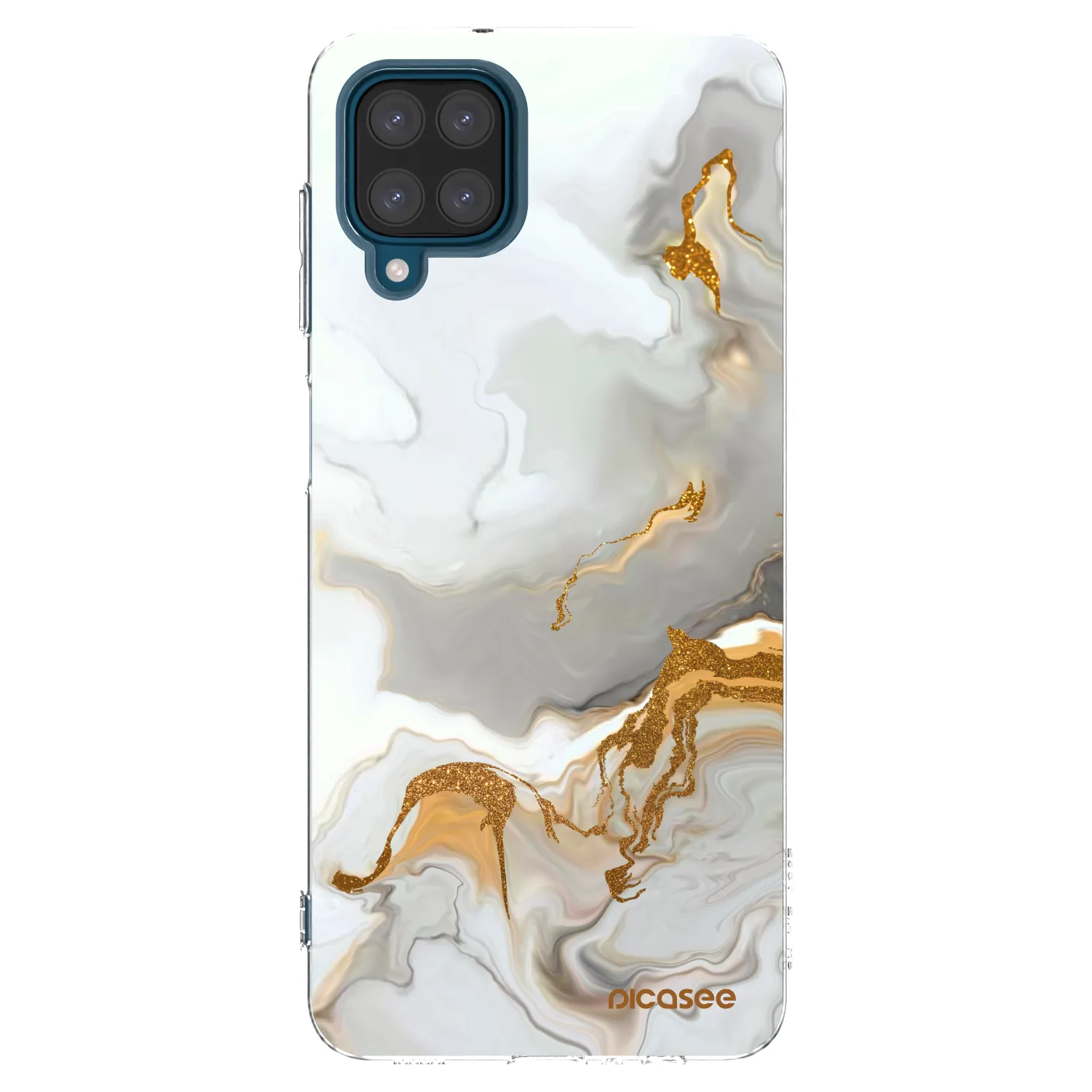 Picasee átlátszó szilikon tok az alábbi mobiltelefonokra Samsung Galaxy A12 A125F - Her
