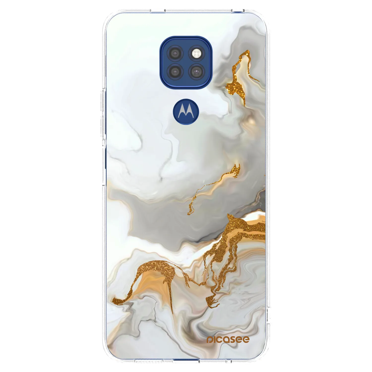 Picasee átlátszó szilikon tok az alábbi mobiltelefonokra Motorola Moto G9 Play - Her