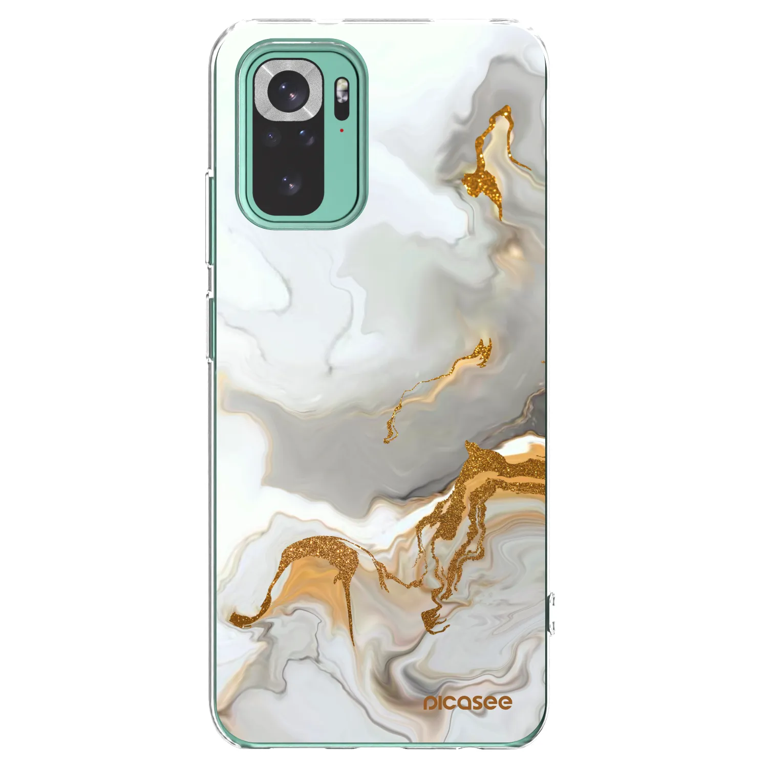 Picasee átlátszó szilikon tok az alábbi mobiltelefonokra Xiaomi Redmi Note 10 Pro - Her