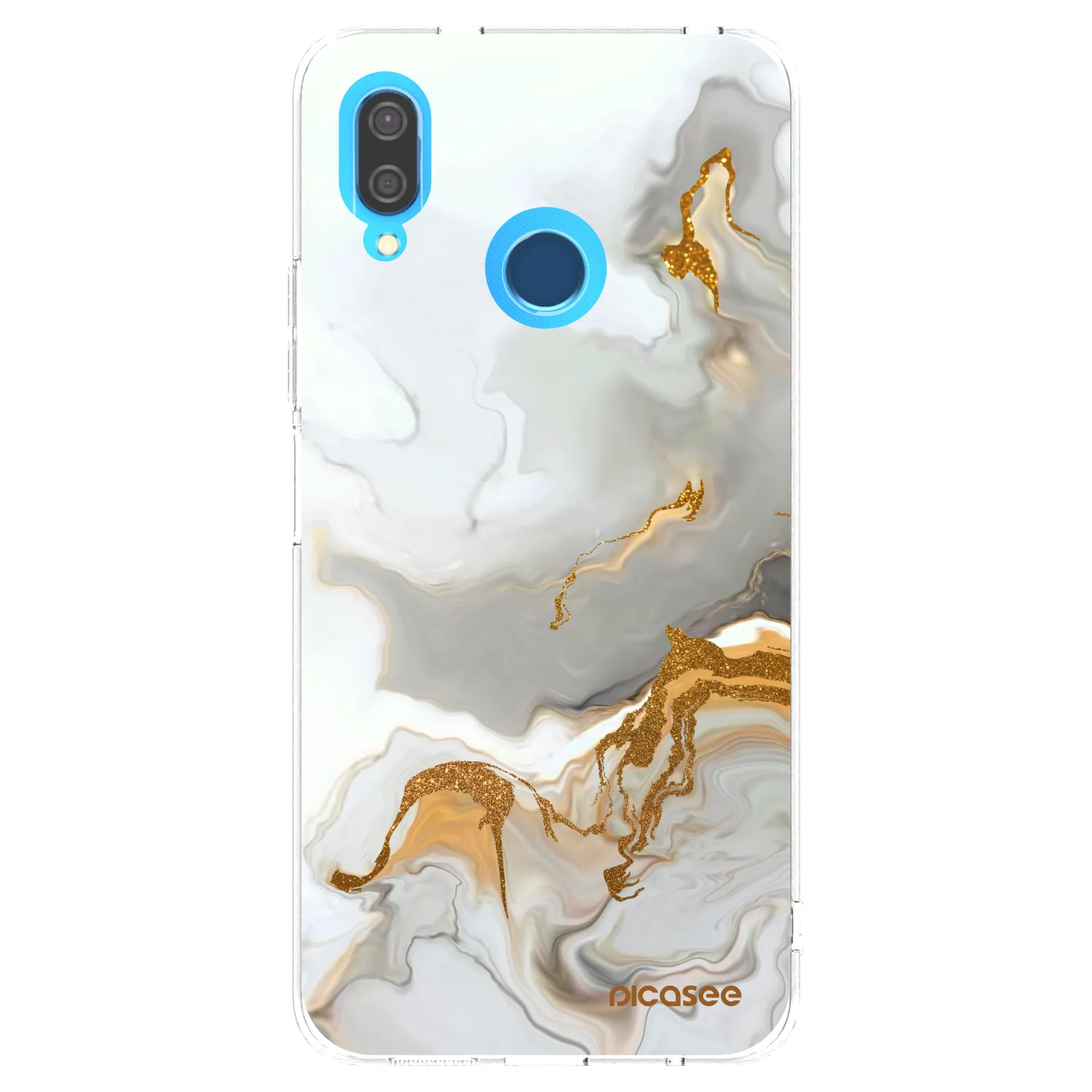 Picasee átlátszó szilikon tok az alábbi mobiltelefonokra Huawei P20 Lite - Her