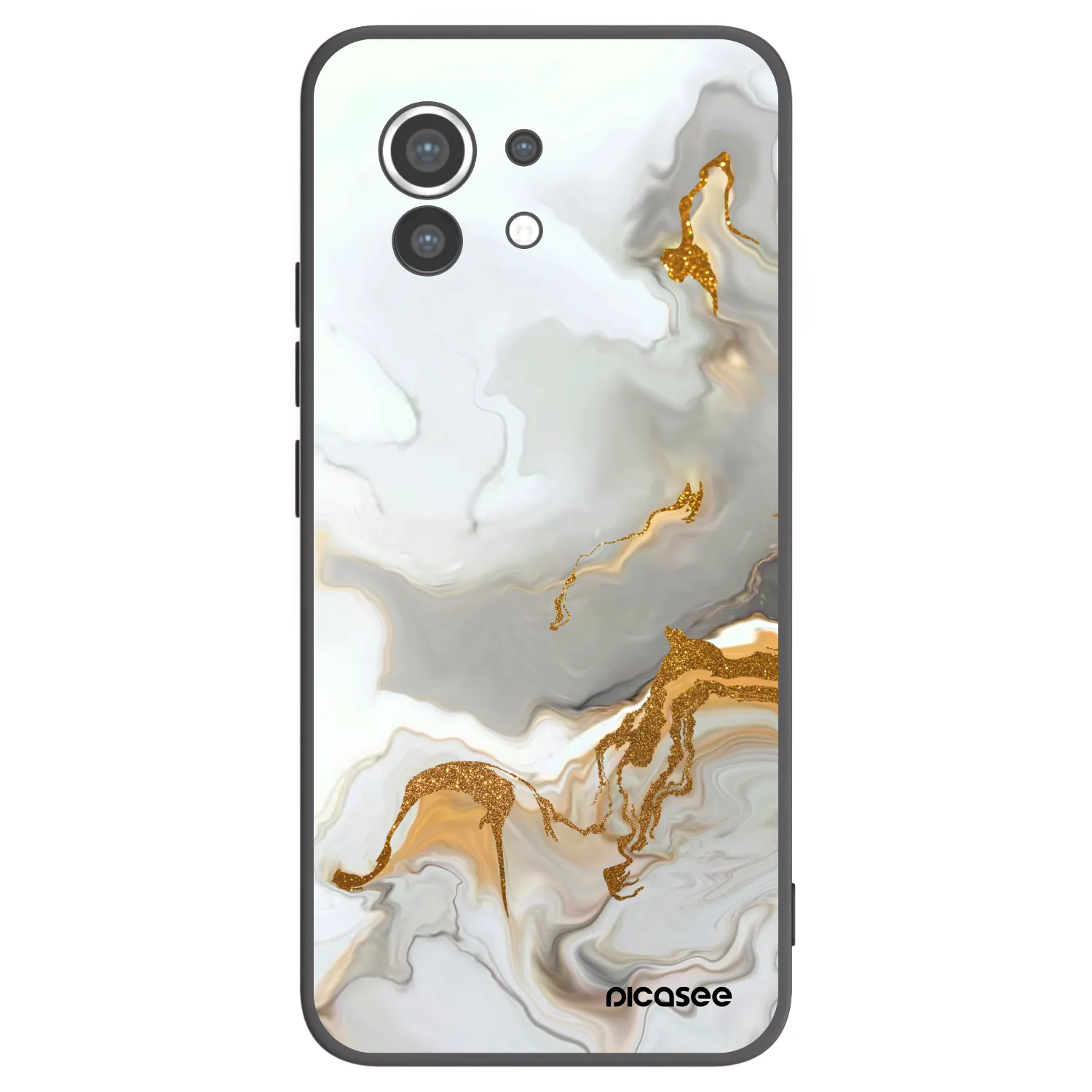 Picasee fekete szilikon tok az alábbi mobiltelefonokra Xiaomi Mi 11 - Her