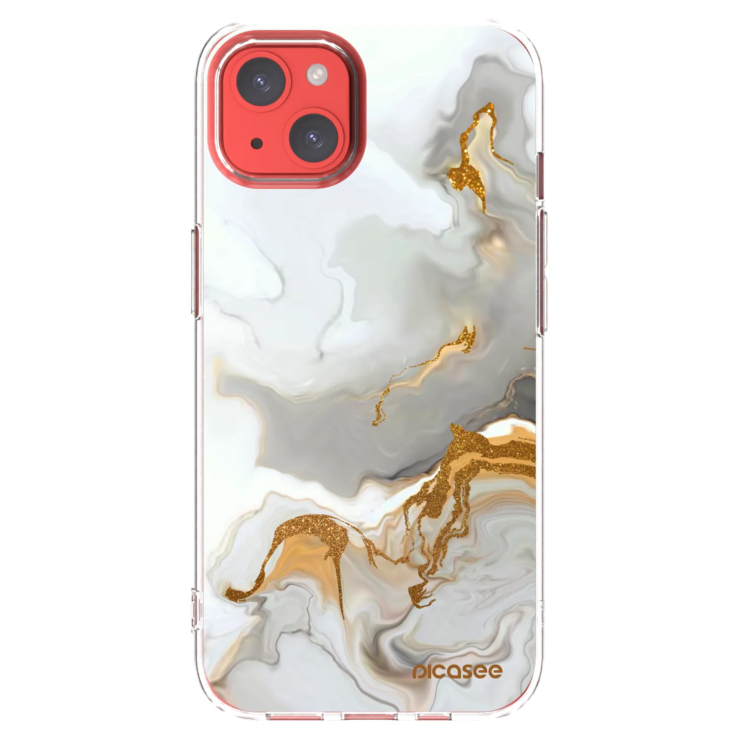 Picasee átlátszó szilikon tok az alábbi mobiltelefonokra Apple iPhone 13 - Her