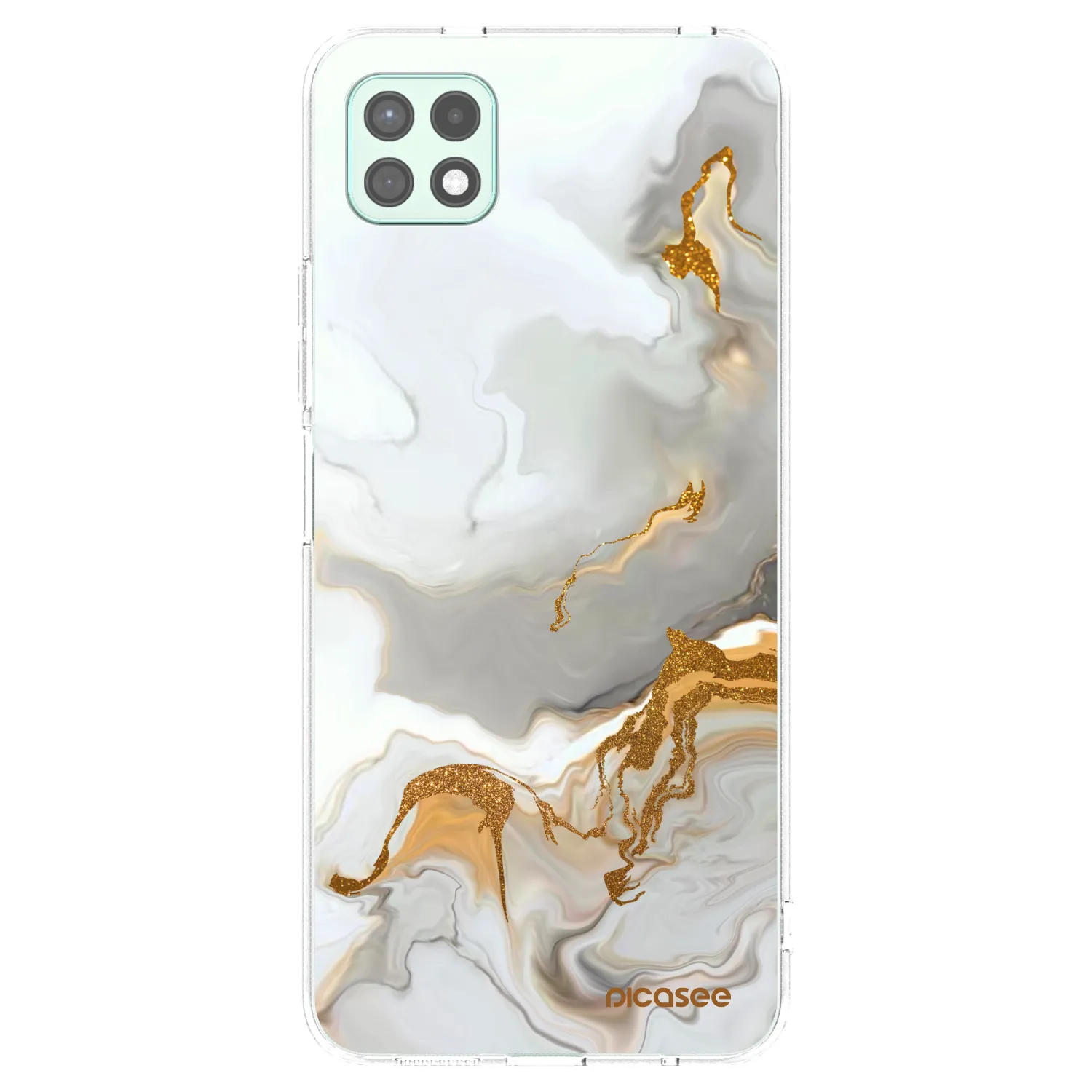 Picasee átlátszó szilikon tok az alábbi mobiltelefonokra Samsung Galaxy A22 A226B 5G - Her