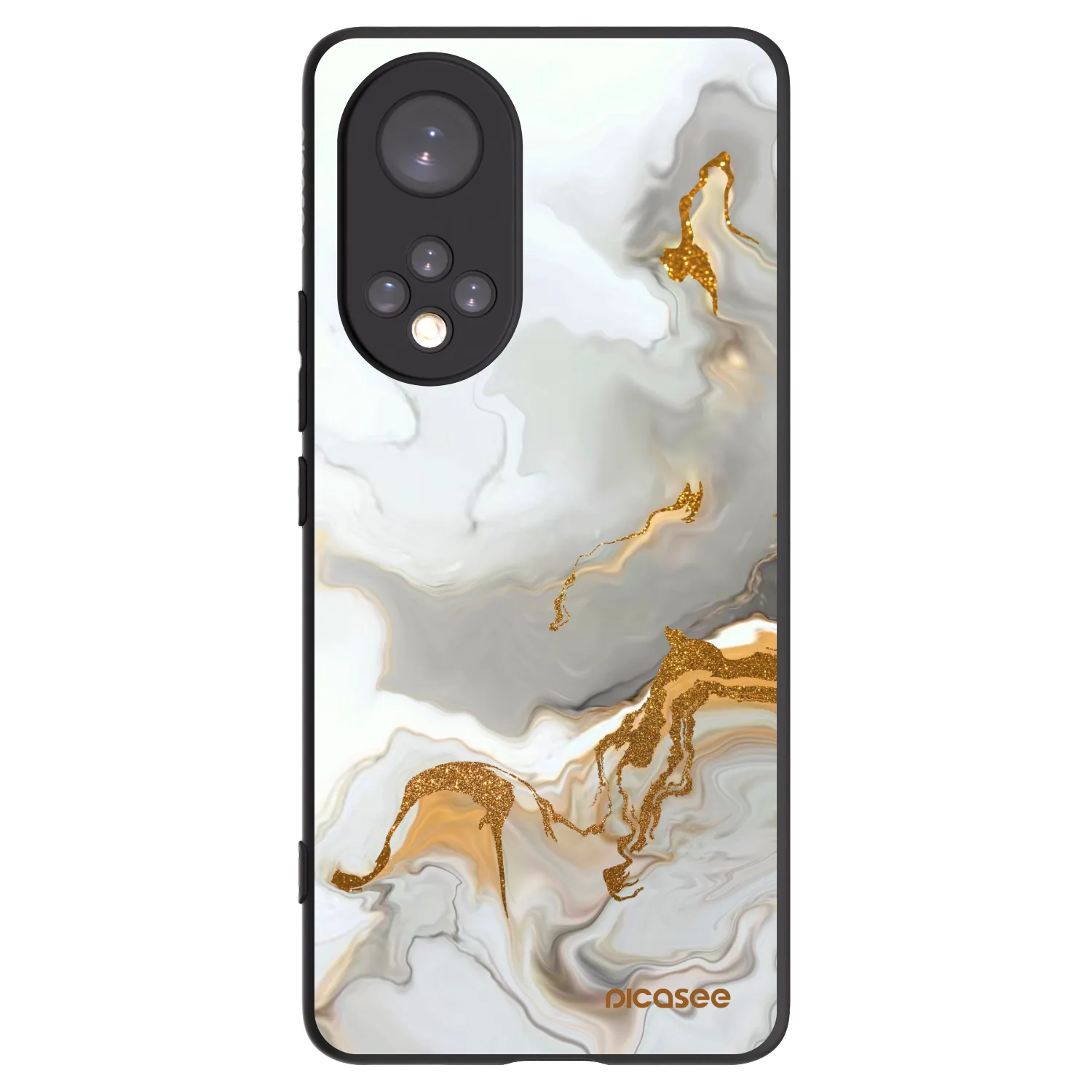 Picasee fekete szilikon tok az alábbi mobiltelefonokra Huawei Nova 9 - Her