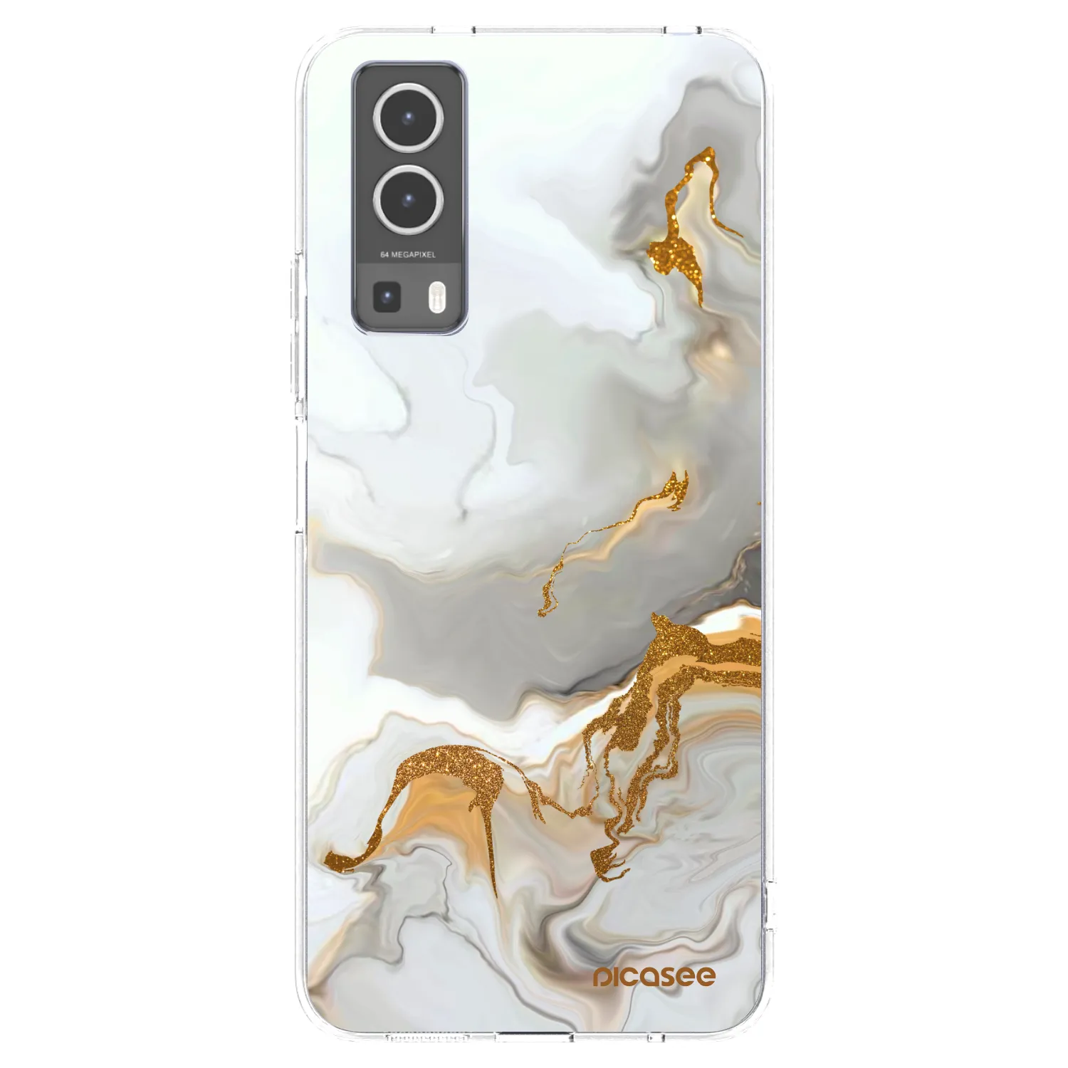 Picasee átlátszó szilikon tok az alábbi mobiltelefonokra Vivo Y72 5G - Her