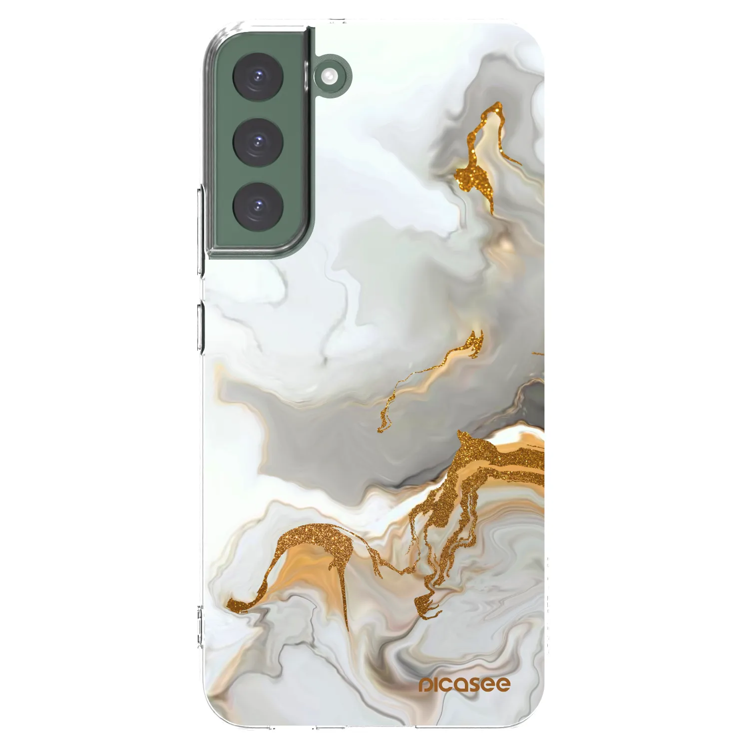 Picasee átlátszó szilikon tok az alábbi mobiltelefonokra Samsung Galaxy S22+ 5G - Her