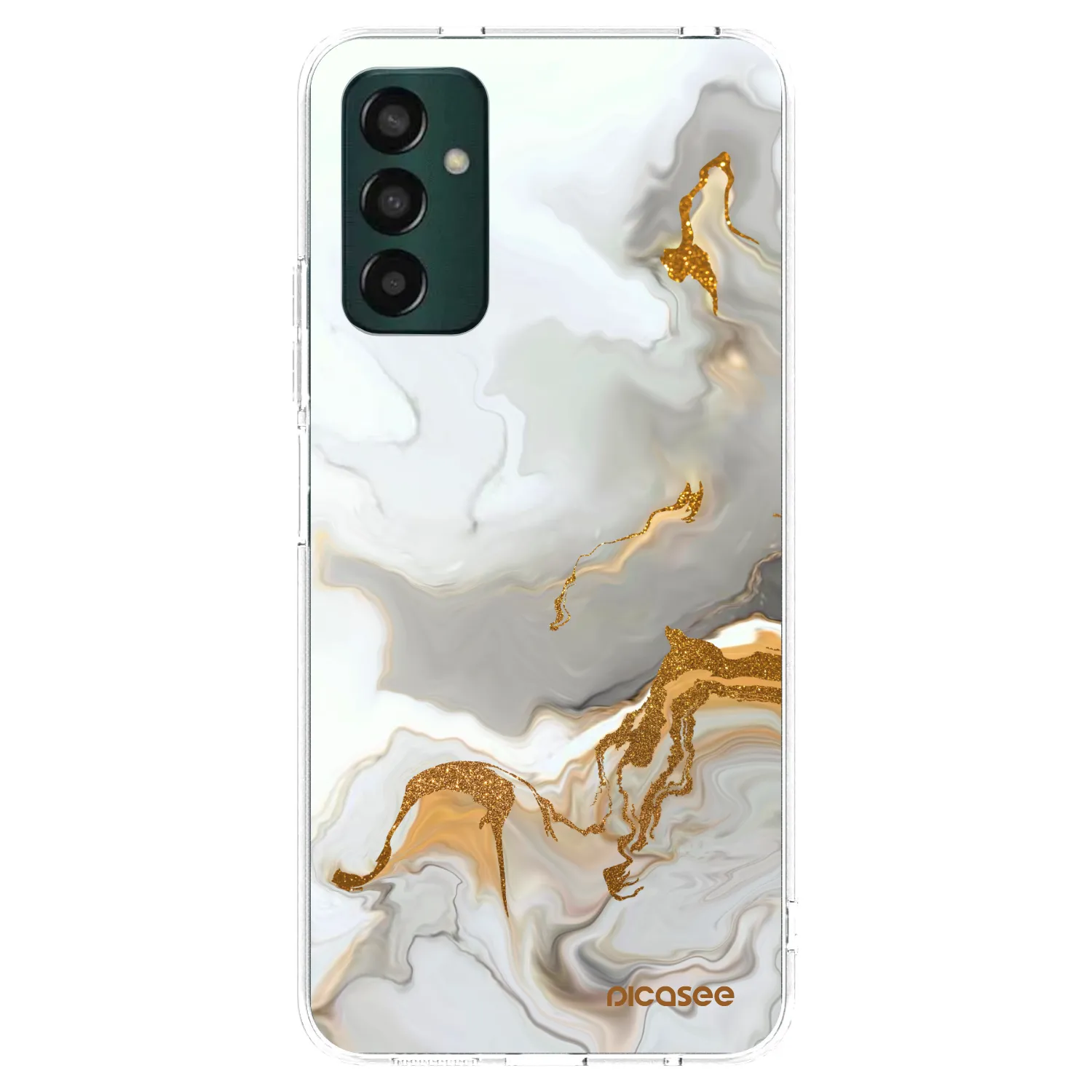 Picasee átlátszó szilikon tok az alábbi mobiltelefonokra Samsung Galaxy M13 M135F - Her