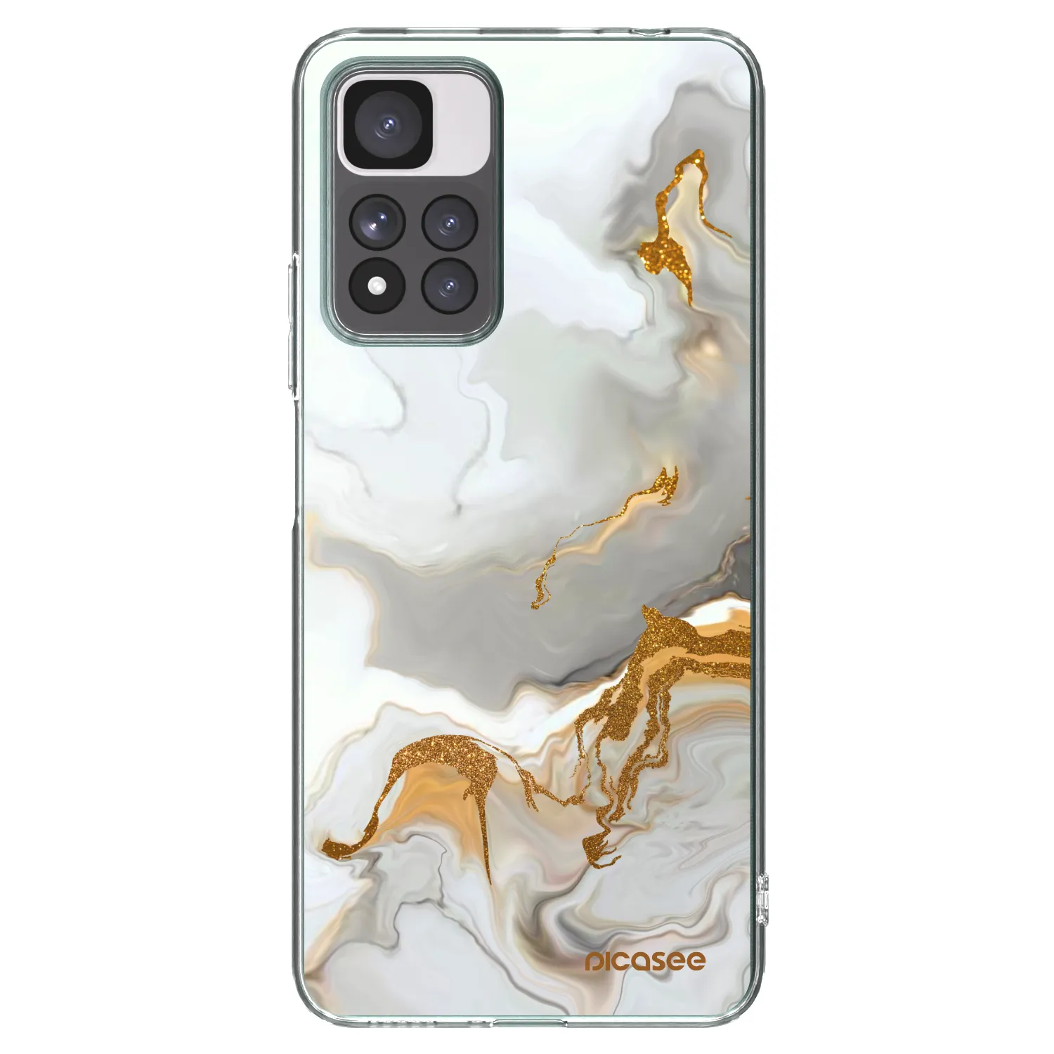 Picasee átlátszó szilikon tok az alábbi mobiltelefonokra Xiaomi Redmi Note 11 Pro+ 5G - Her