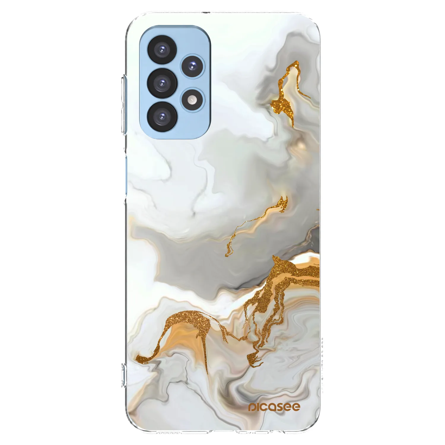 Picasee átlátszó szilikon tok az alábbi mobiltelefonokra Samsung Galaxy A23 A235F 4G - Her