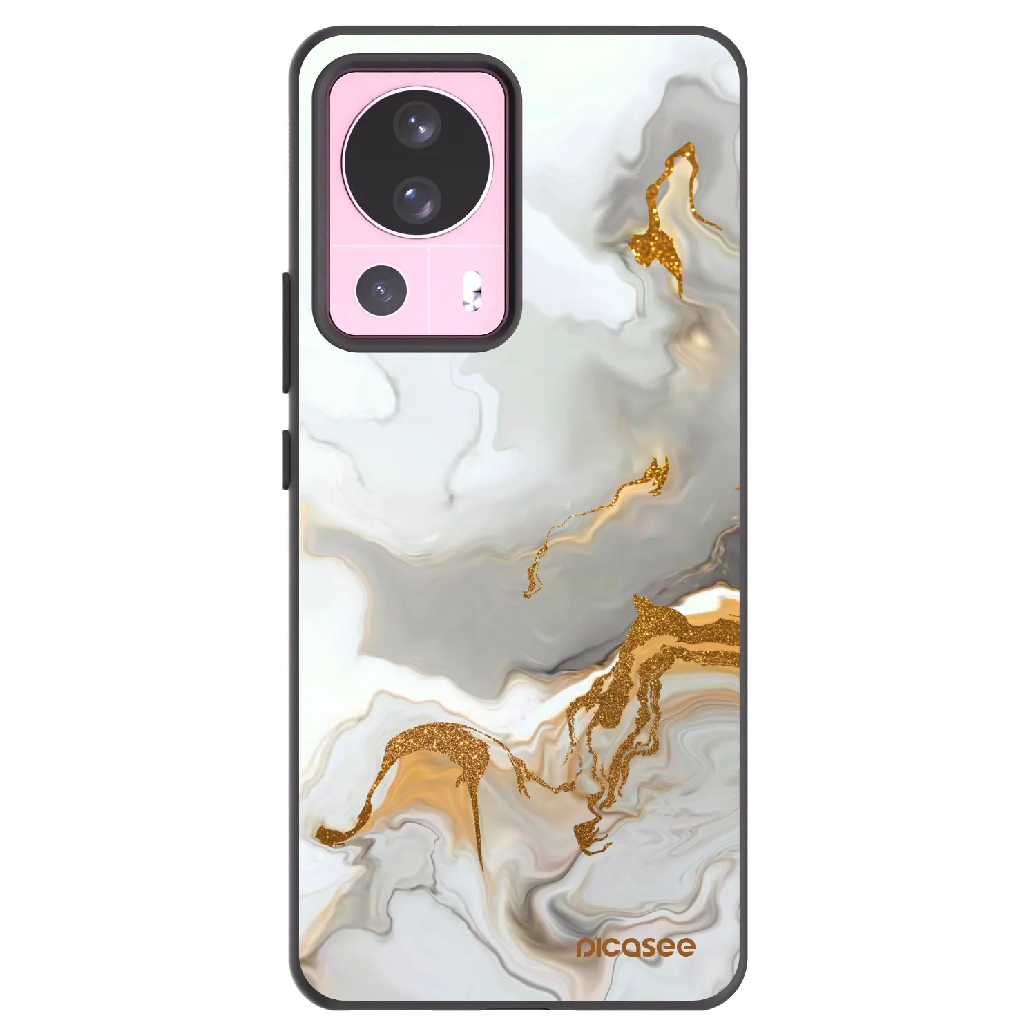 Picasee fekete szilikon tok az alábbi mobiltelefonokra Xiaomi 13 Lite - Her