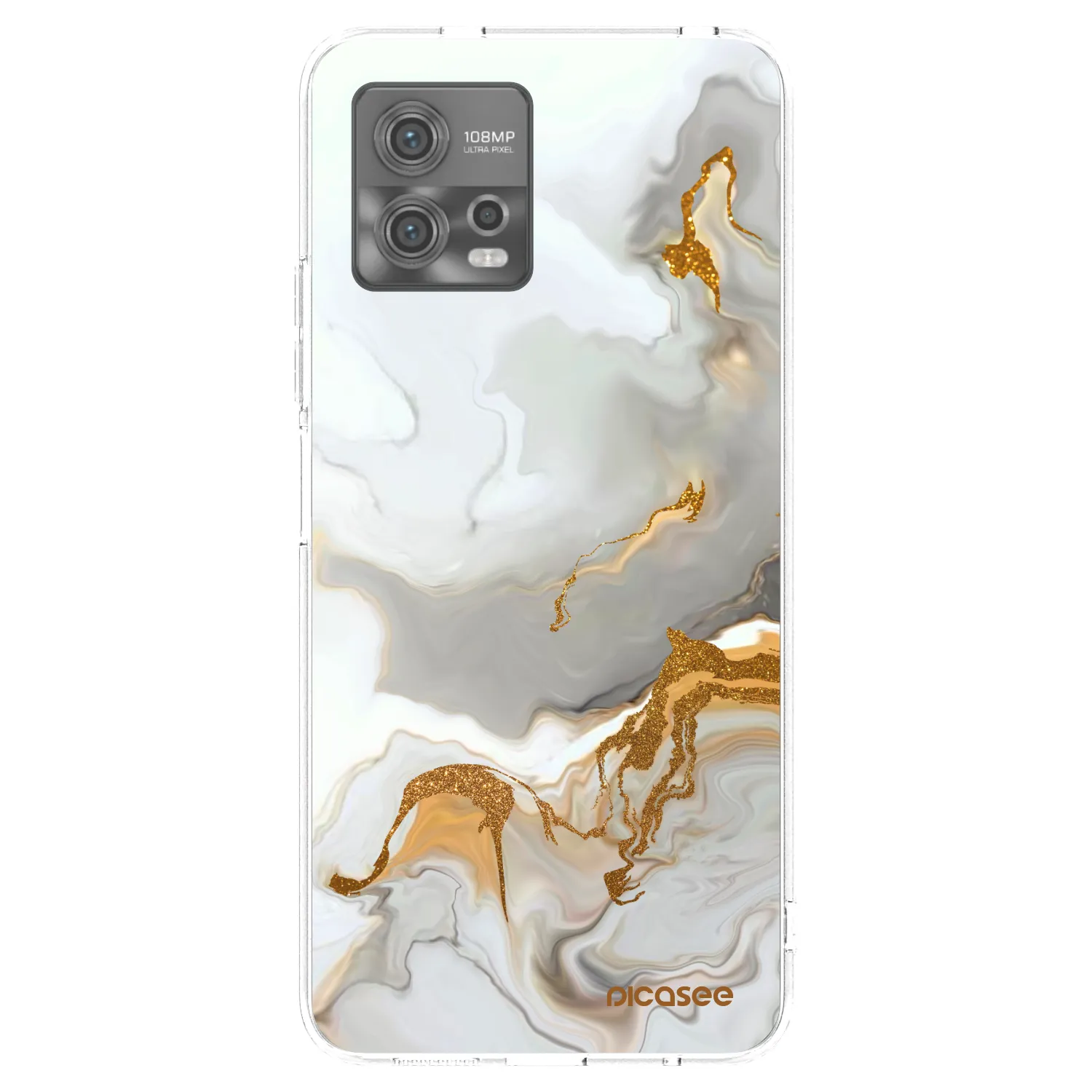 Picasee átlátszó szilikon tok az alábbi mobiltelefonokra Motorola Moto G72 - Her