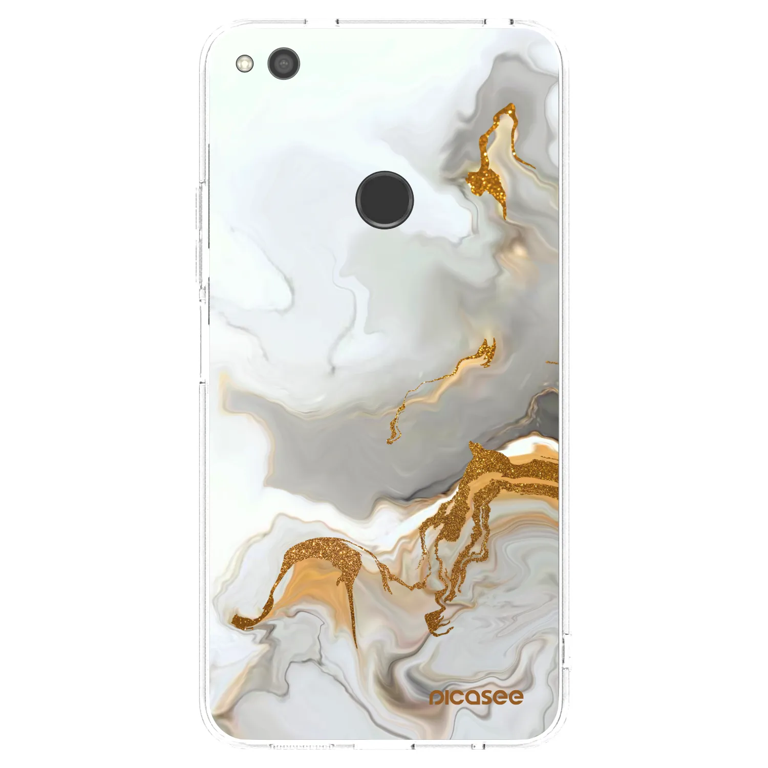 Picasee átlátszó szilikon tok az alábbi mobiltelefonokra Huawei P9 Lite 2017 - Her