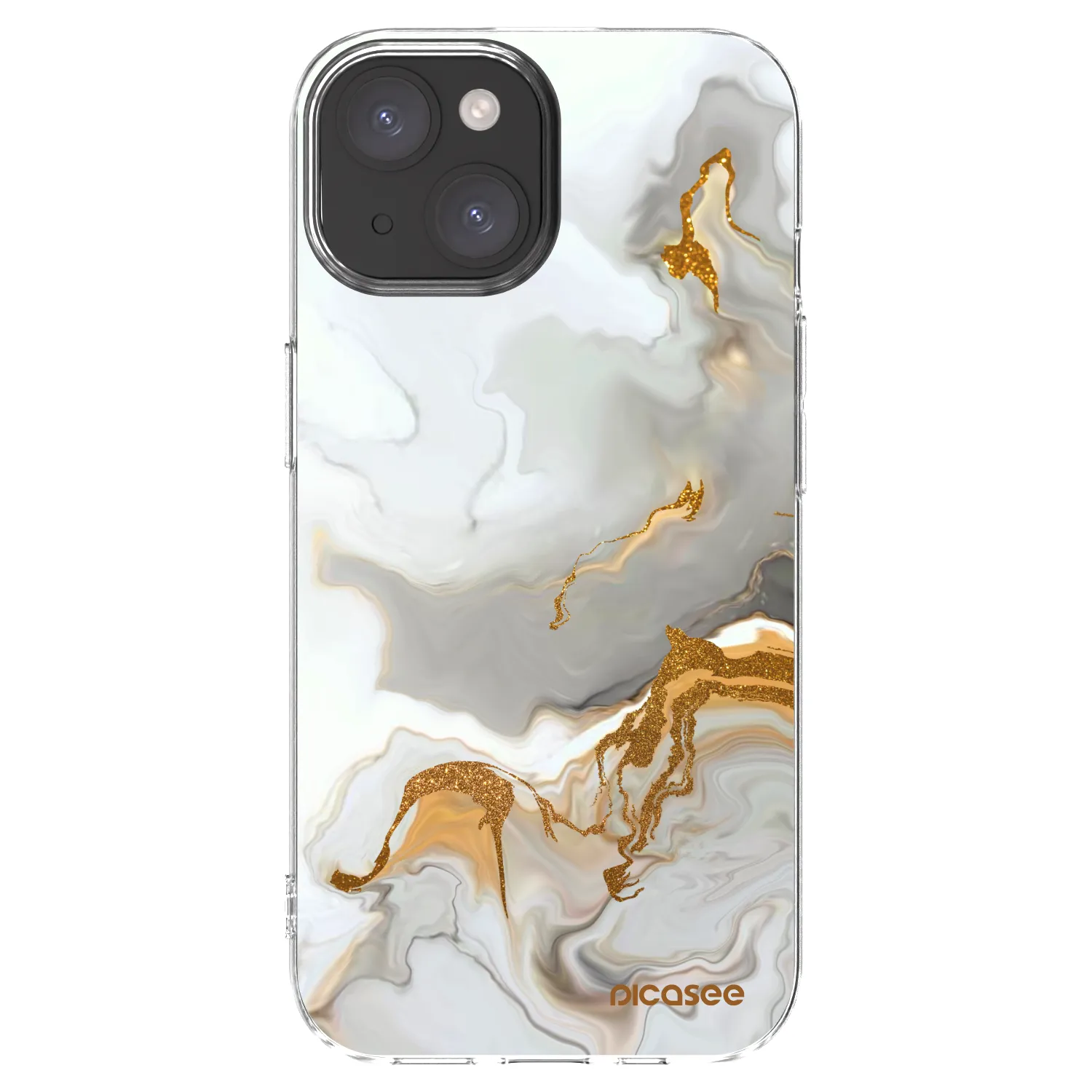Picasee átlátszó szilikon tok az alábbi mobiltelefonokra Apple iPhone 15 - Her