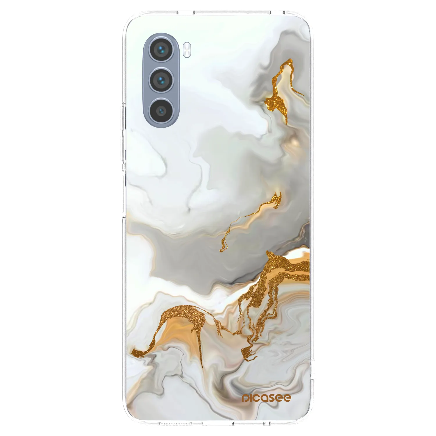 Picasee átlátszó szilikon tok az alábbi mobiltelefonokra Motorola Moto G62 - Her