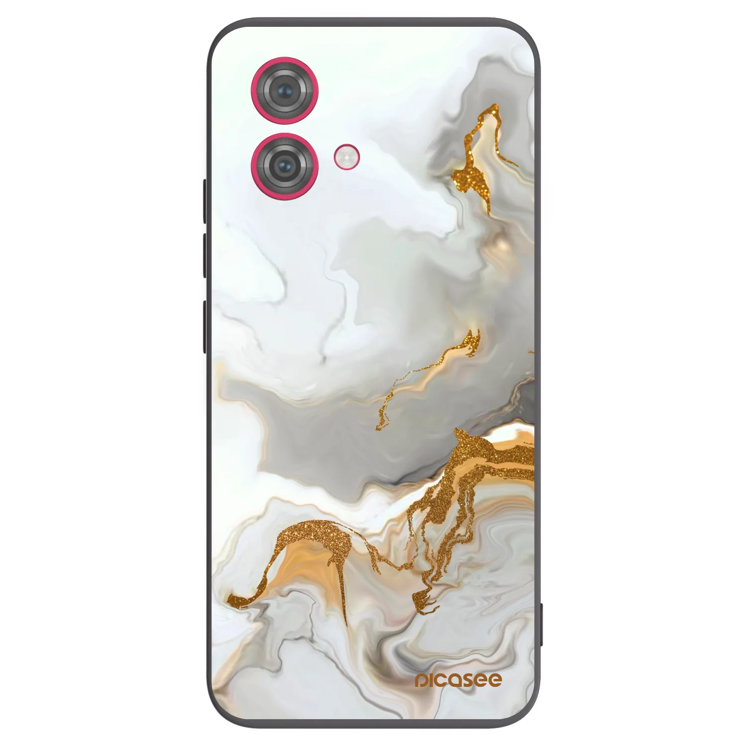 Picasee fekete szilikon tok az alábbi mobiltelefonokra Motorola Moto G84 5G - Her