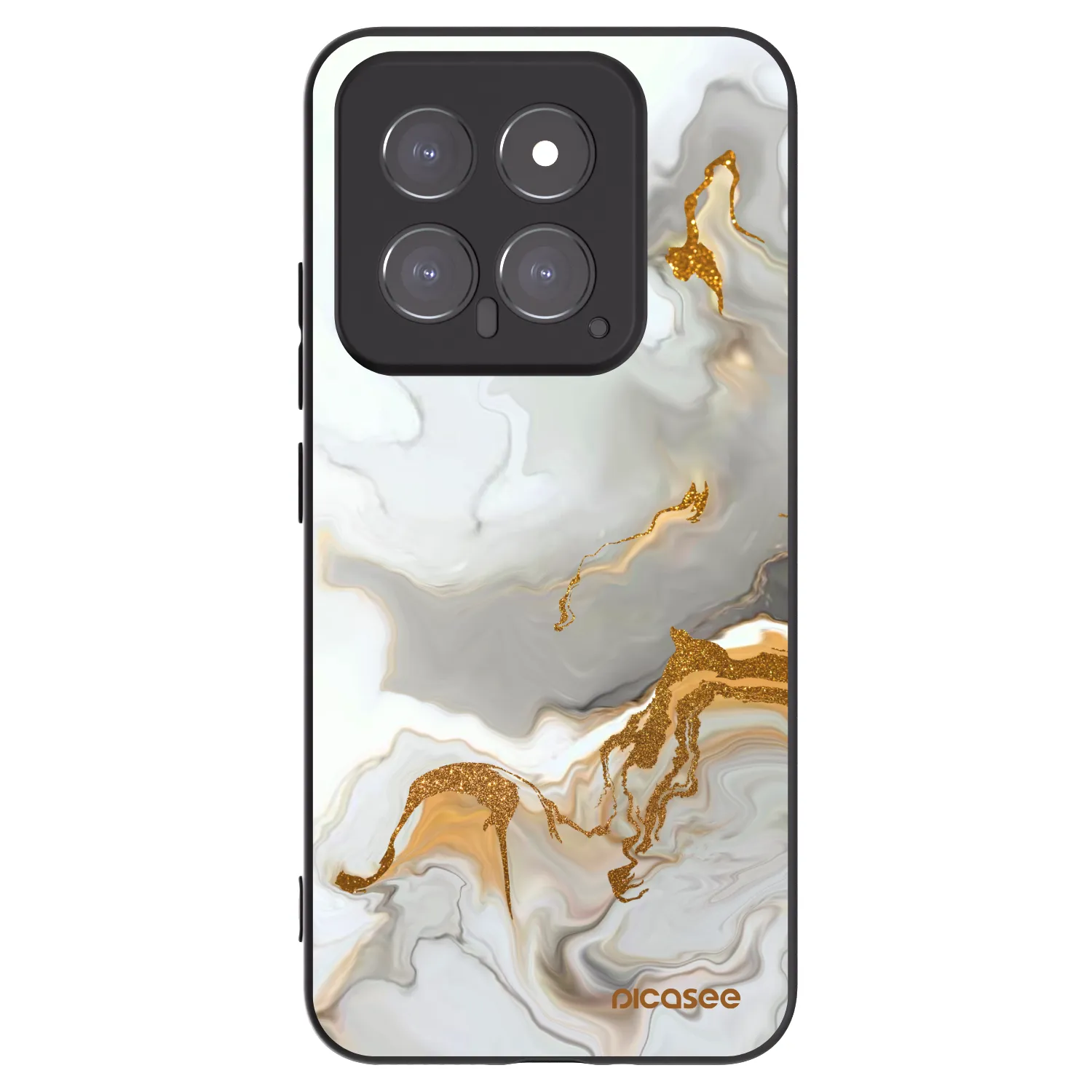 Picasee fekete szilikon tok az alábbi mobiltelefonokra Xiaomi 14 - Her