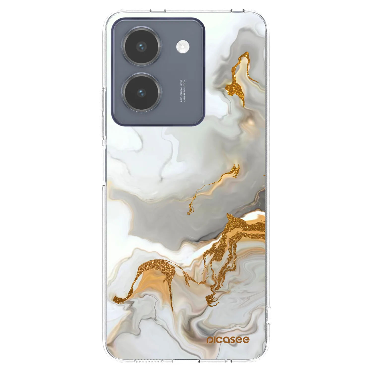 Picasee átlátszó szilikon tok az alábbi mobiltelefonokra Vivo Y36 4G - Her