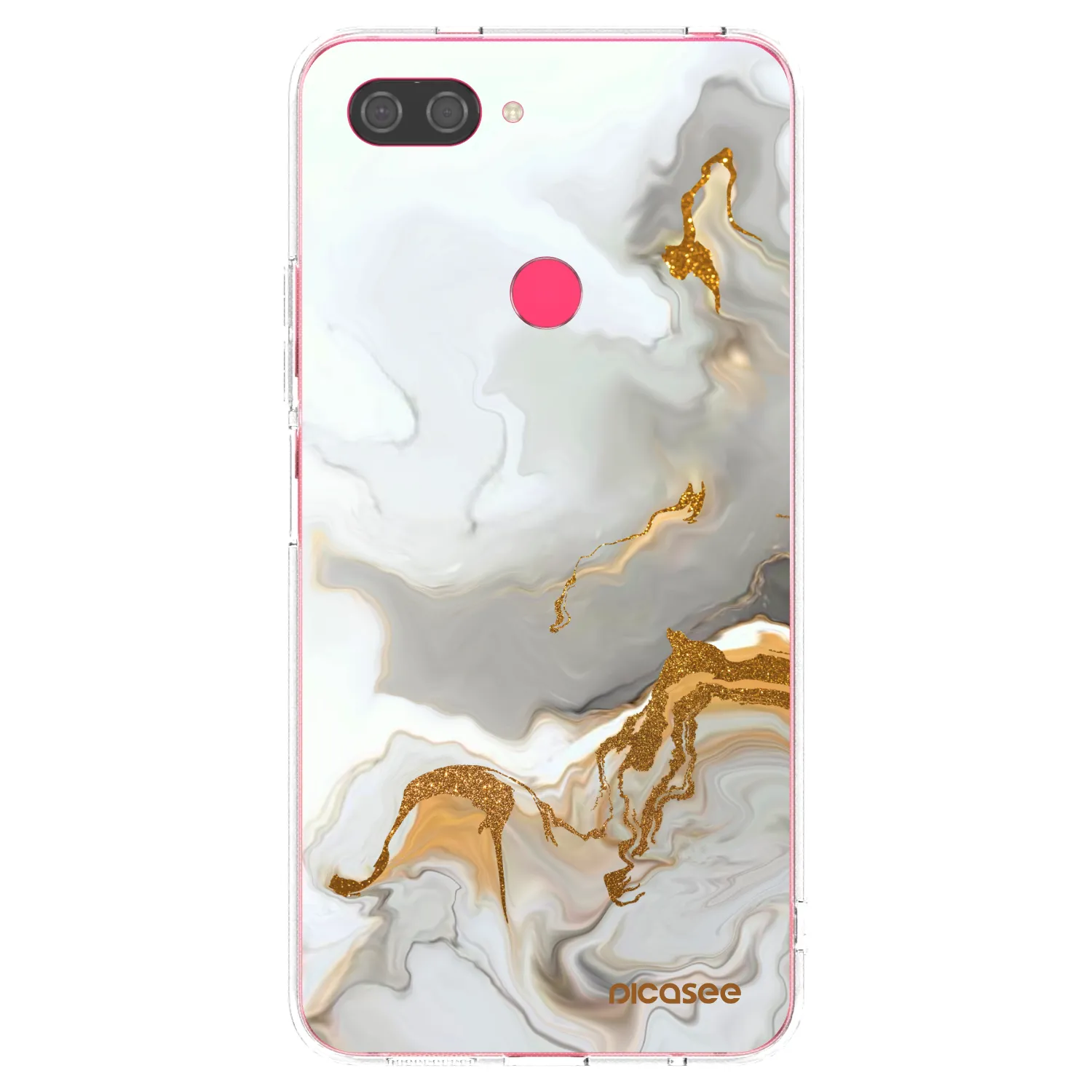 Picasee átlátszó szilikon tok az alábbi mobiltelefonokra Xiaomi Mi 8 Lite - Her