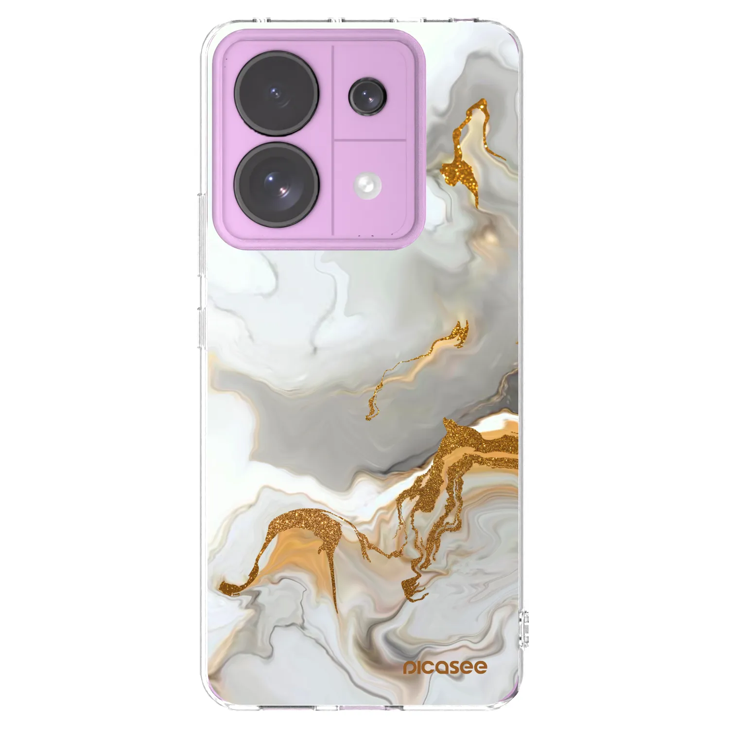 Picasee átlátszó szilikon tok az alábbi mobiltelefonokra Xiaomi Redmi Note 13 Pro 5G - Her