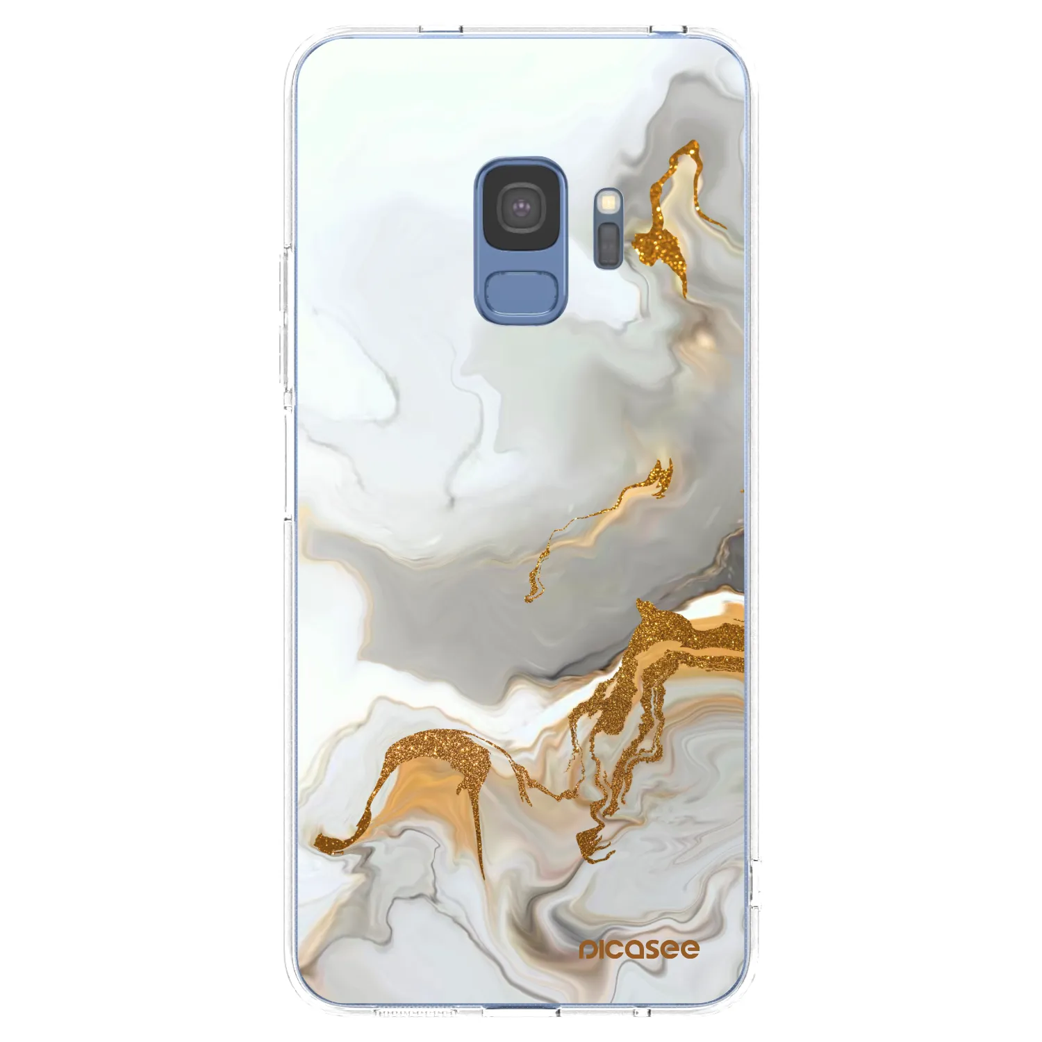 Picasee átlátszó szilikon tok az alábbi mobiltelefonokra Samsung Galaxy S9 G960F - Her