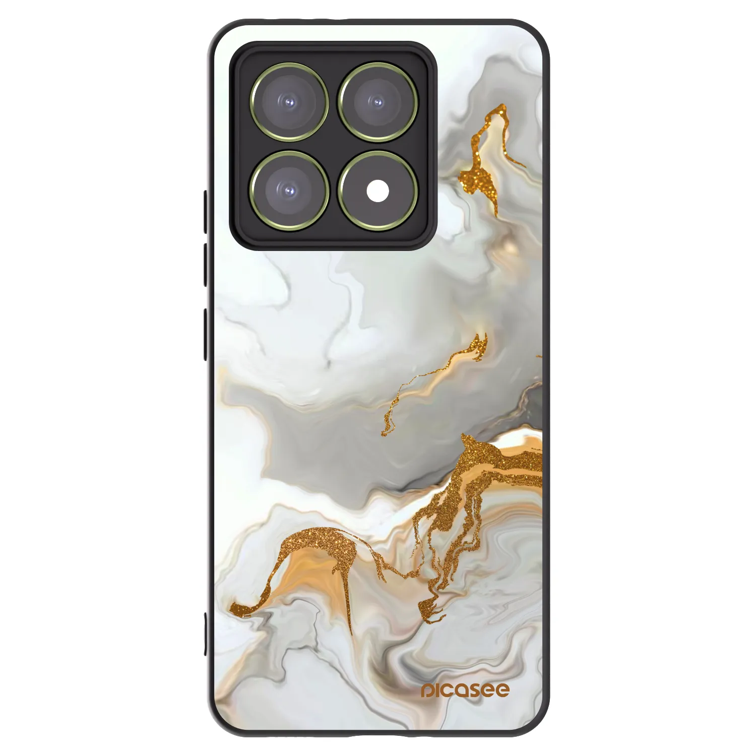 Picasee fekete szilikon tok az alábbi mobiltelefonokra Xiaomi 14T - Her