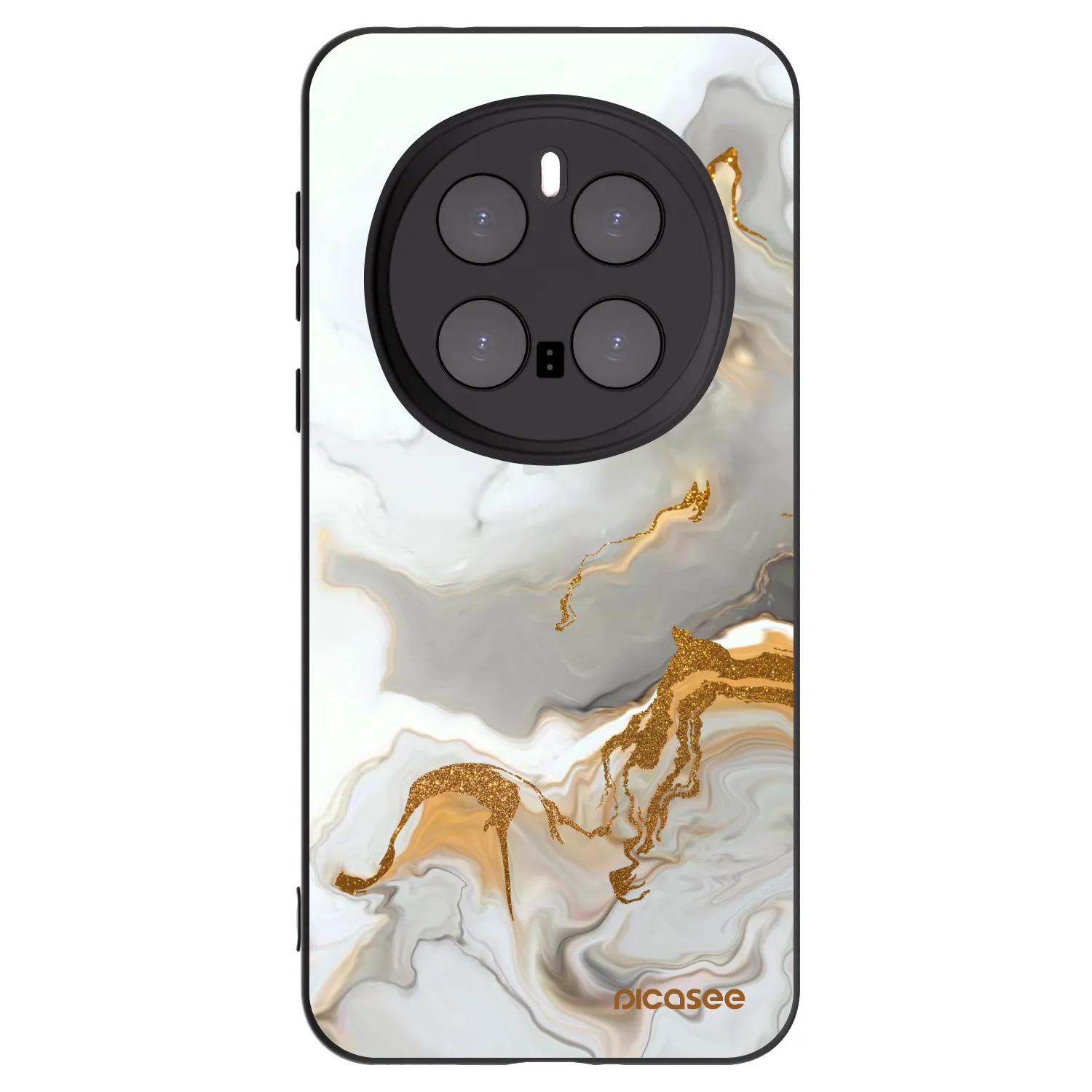 Picasee fekete szilikon tok az alábbi mobiltelefonokra Honor Magic7 Pro 5G - Her