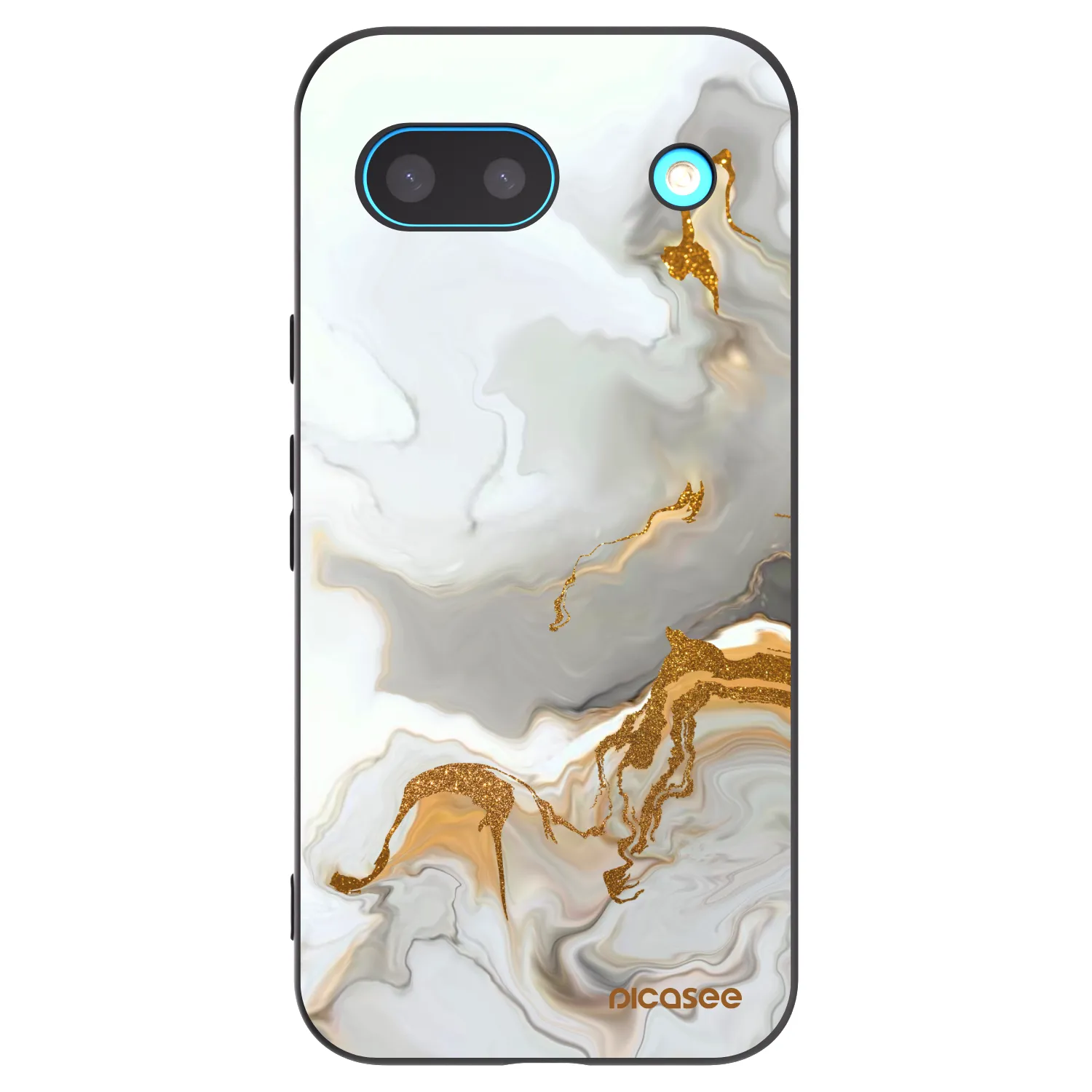 Picasee fekete szilikon tok az alábbi mobiltelefonokra Google Pixel 8a - Her