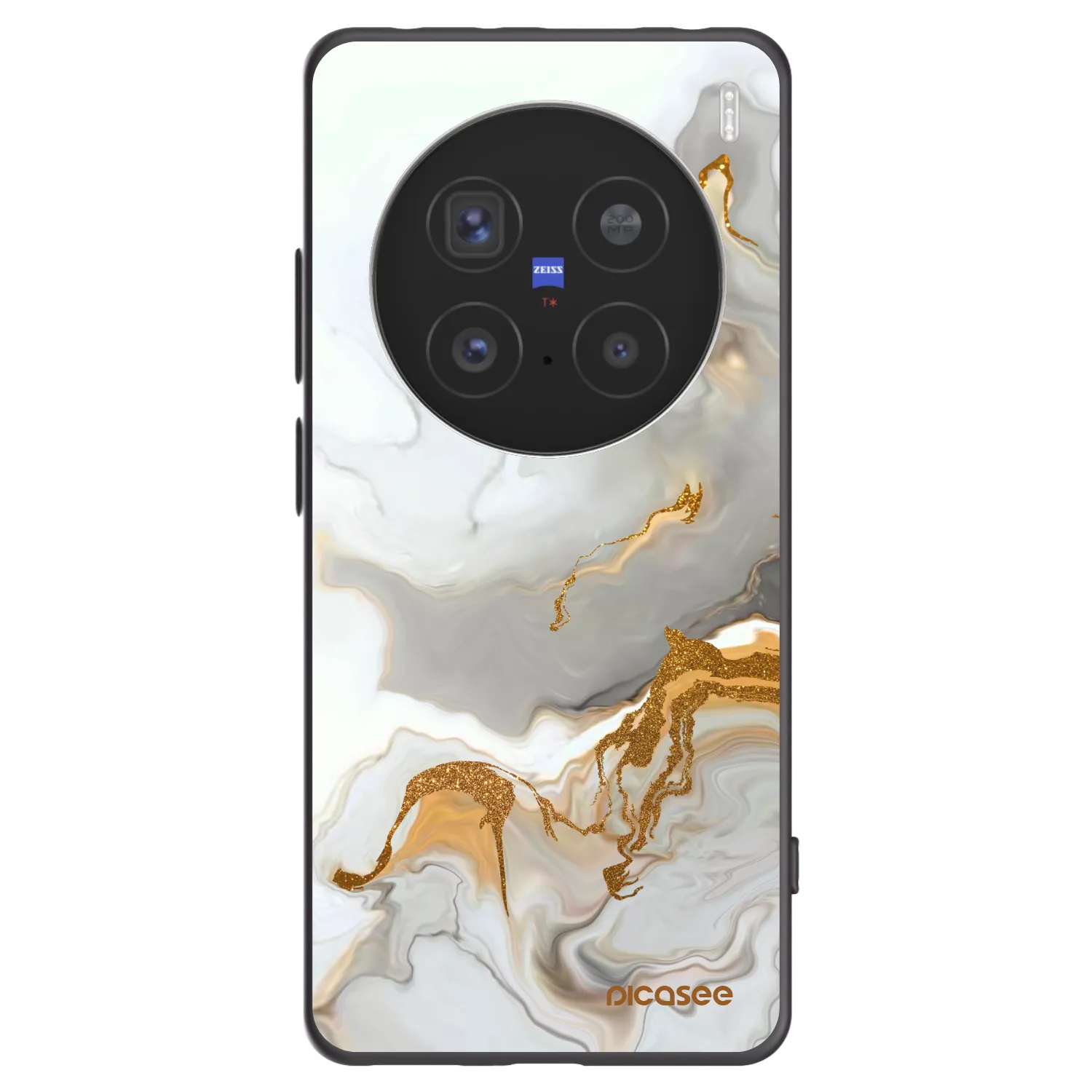 Picasee fekete szilikon tok az alábbi mobiltelefonokra Vivo X200 Pro - Her