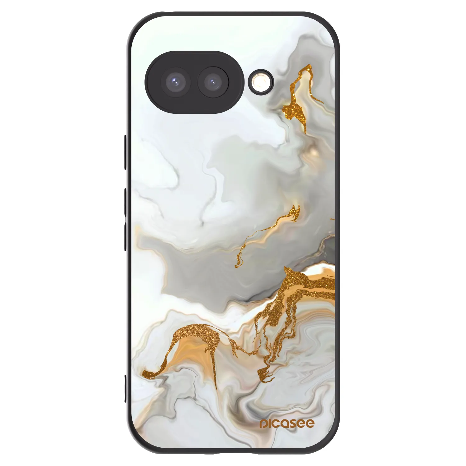 Picasee fekete szilikon tok az alábbi mobiltelefonokra Google Pixel 9a - Her